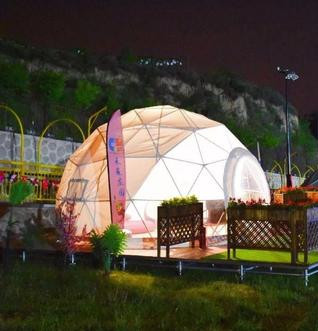 防城河南球形帐篷-室外浪漫乐园